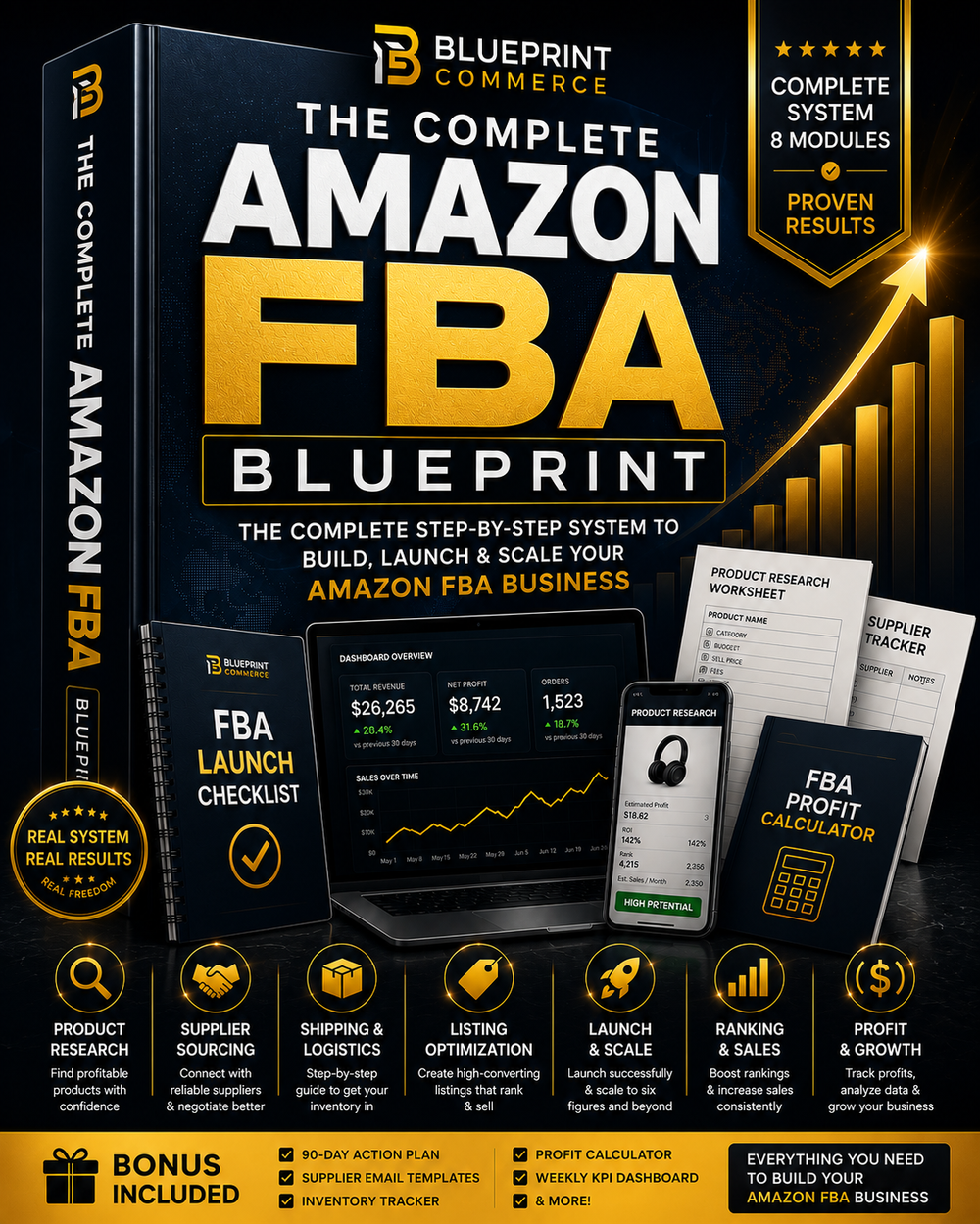 Amazon FBA Blueprint Full Workbook
